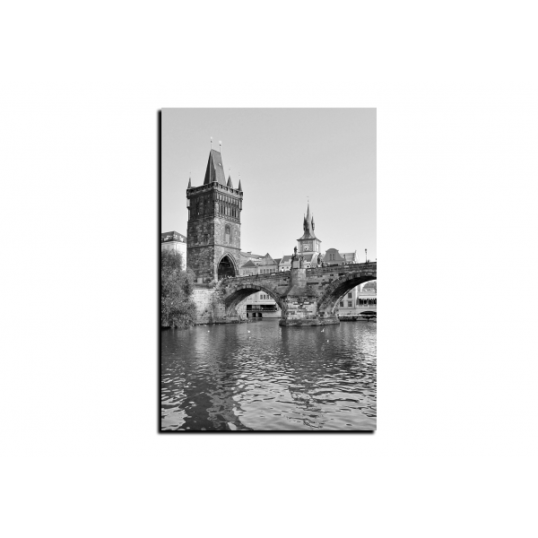 Obraz na plátně - Karlův most v Praze - obdélník